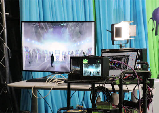 ドリームスクリーン式戦術チーム対戦ゲーム 機動戦士ガンダム 戦場の絆 のtvcm撮影