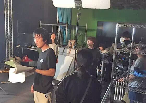 越後屋 高田馬場Aスタジオ にて-自主制作映画撮影