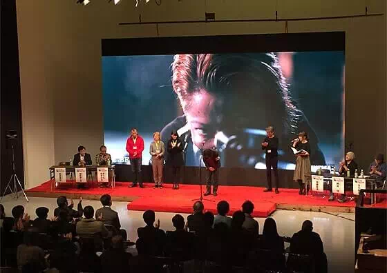 越後屋 浜町Aスタジオ にて-映画祭イベント・授賞式