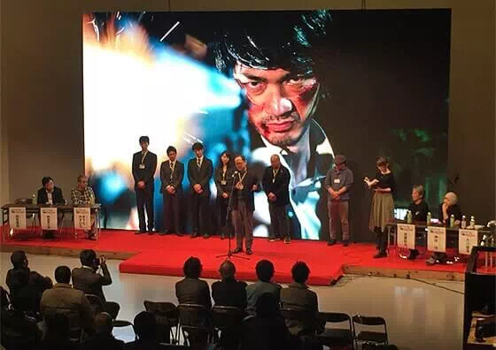 越後屋 浜町Aスタジオ にて-映画祭イベント・授賞式
