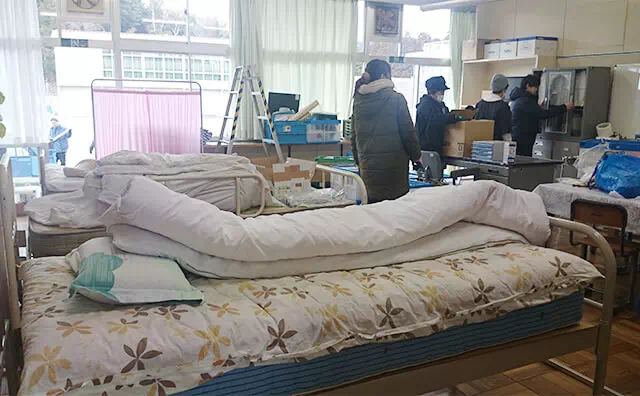 長南東小学校スタジオ 撮影風景