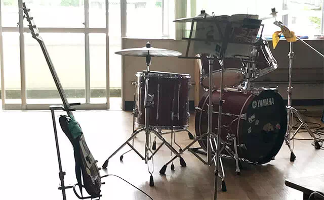 長南東小学校スタジオ教室楽器
