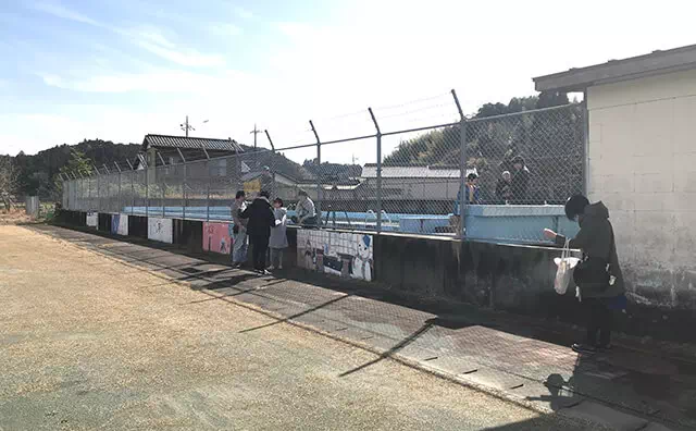 長南東小学校スタジオ プールサイド