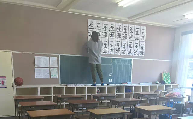 長南東小学校スタジオ 小道具