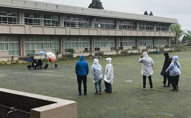 長南東小学校 グラウンド