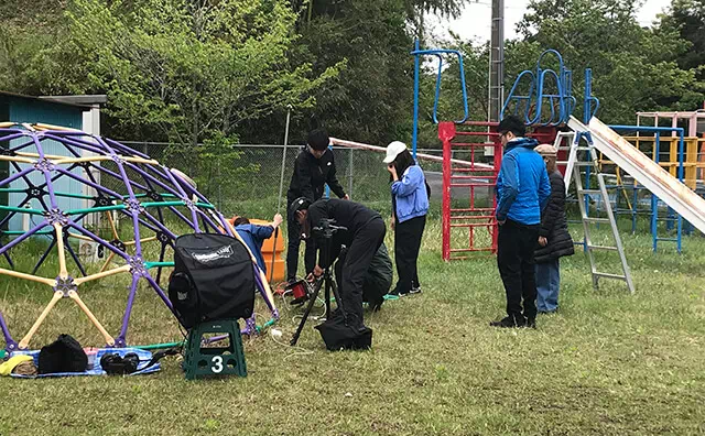 長南東小学校スタジオ 遊具
