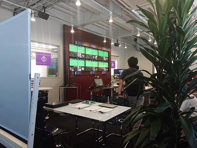 越後屋木場スタジオ コントロールルーム