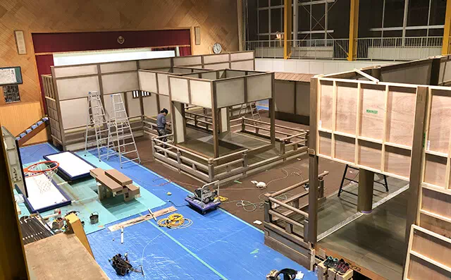 長南東小学校スタジオ 体育館