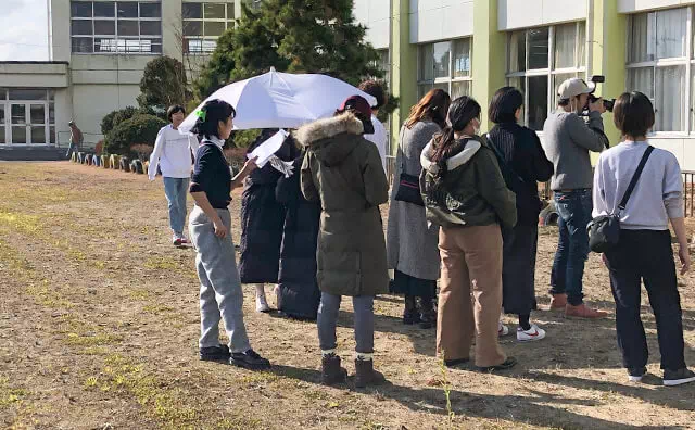 金江津小学校スタジオ グラウンド