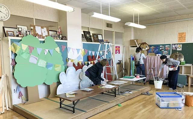 金江津小学校スタジオ 仲よし学級