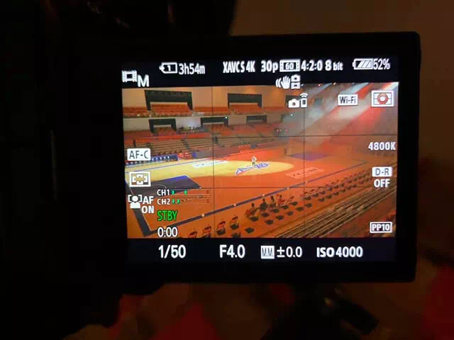 アルビレックスBB 動画のワンシーン